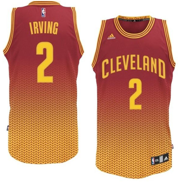 Men's  Cleveland Cavalier #2 Kyrie Irving Resonate Fashion Jersey